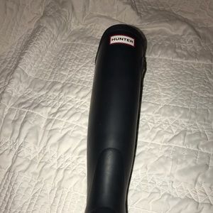 Navy Blue Hunter Boots